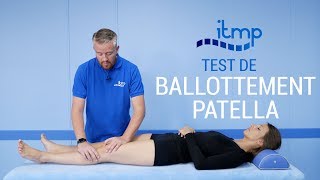 Test de Ballottement de la Patella [upl. by Ihcekn]