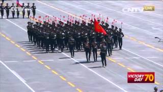 1000 foreign troops participate in Chinas military parade [upl. by Aidyn733]