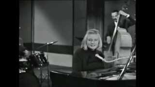 Blossom Dearie  I wish you love  Impro blues Live french TV 1965 [upl. by Nosrej]