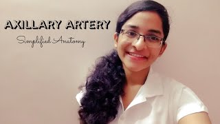 AXILLARY ARTERY  ANATOMY  SIMPLIFIED ✔ [upl. by Linson]