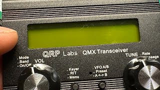 QMX  QRP Labs Transceiver [upl. by Alaster]