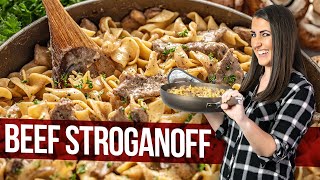 Old Fashioned Beef Stroganoff [upl. by Coraline361]