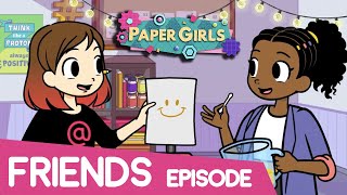 True Friendship amp Creativity  Episode 5  The Paper Girls Show  Fun STEM Cartoons for Kids [upl. by Anchie]