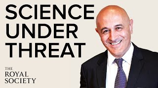 Jim AlKhalili Are threats to freedom damaging science  The Royal Society [upl. by Selrahc131]