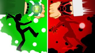 Ben 10 vs Evil Gwen  Pivot  Fusakhosa Teamwork [upl. by Ymmat489]