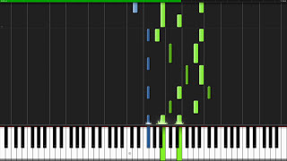 Memory  Undertale Piano Tutorial Synthesia [upl. by Ri]