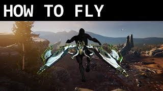 How to fly on plains of eidolon  Warframe how to build archwing [upl. by Gino]