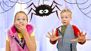 Avelina mysterious adventures with Amelia and Akim Halloween fun for kids [upl. by Mis]