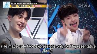 Lee Dong Wook Getting Hit On Produce X 101 EP 1 w Eng Subs [upl. by Onateyac]