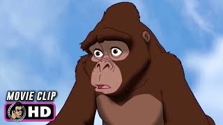 TARZAN Clip  Two Worlds One Family 1999 Disney [upl. by Aicilav197]