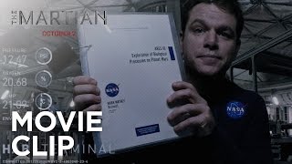 The Martian  quotChecks Outquot Clip HD  20th Century FOX [upl. by Ainiger433]