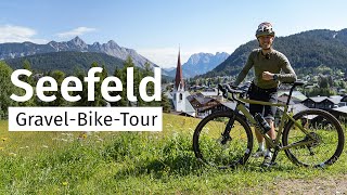 Geniale GravelBikeTour Adventure Ride 55 km am Hochplateau Seefeld in den Alpen in Tirol [upl. by Gerk419]