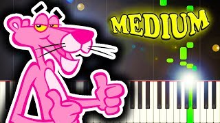 THE PINK PANTHER THEME  Piano Tutorial [upl. by Nyllek]