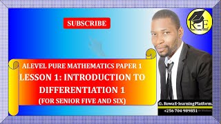 1Introduction To Differentiation Alevel Math [upl. by Hyacinthie]