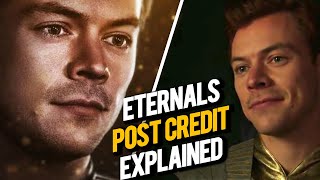 Eternals End Credits Harry Styles Starfox Explained [upl. by Adnuhsar]