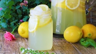 How to Make Homemade Lemonade Using Real Lemons [upl. by Brion]