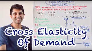 Y1 13 Cross Elasticity of Demand XED [upl. by Wagner]