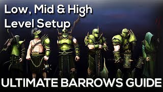 OSRS  Ultimate Barrows Guide  Low Mid amp High Level [upl. by Trik]