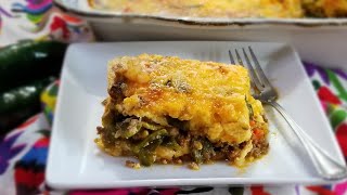 How to make CHILE RELLENOS CASSEROLE  STEP by STEP ❤ [upl. by Ajit]