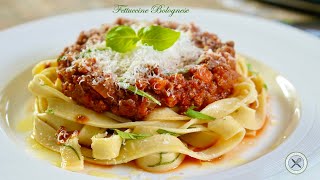 Fettuccine Bolognese – Bruno Albouze [upl. by Goldie307]