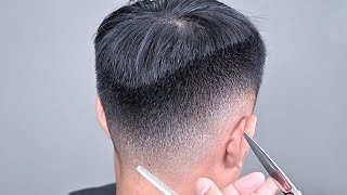 Cukur rambut pria  Cara membuat gradasi untuk pemula  Barber Tutorial [upl. by Maire]