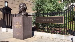 George Washington University Campus Tour [upl. by Ordnasil34]