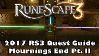 RS3 Quest Guide  Mournings End Part 2  How to Complete the Light Puzzle  2017 [upl. by Belicia]