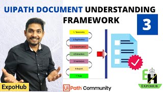 UiPath Document Understanding 3  Framework Taxonomy  ExpoHub  By Rakesh [upl. by Uno]