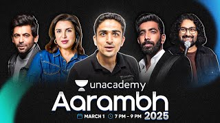 UNLIMITED EDUCATION 4499Year 🗿🔥  Unacademy Aarambh 2025 [upl. by Odnuges]