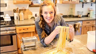 How to Make the SIMPLEST Homemade Pasta [upl. by Nojad]