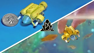 Worlds smallest micro RC Submarine [upl. by Olonam214]