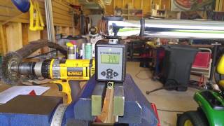 Torque wrench calibration using Harbor Freight Tools digital torque adaptor [upl. by Eloccin999]