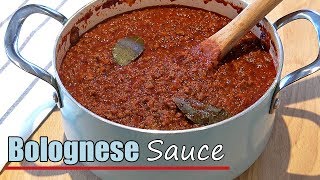 Easy Bolognese Recipe the BEST Pasta Lasagna Meat Sauce [upl. by Kennett]