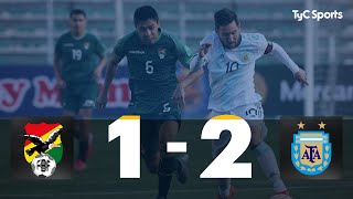 Bolivia 1 vs 2 Argentina  Eliminatorias a Qatar 2022  Fecha 2 [upl. by Grizel]