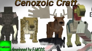 Minecraft PE  Cenozoic Craft Addon [upl. by Pamelina]