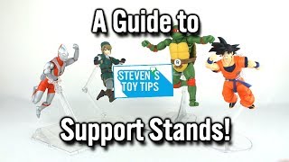 A Guide to Action Figure Stands  Stevens Toy Tips [upl. by Eilsek]