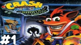 Crash Bandicoot The Wrath Of Cortex PS2 Playthrough  Part 1  Somco Gaming [upl. by Ahsinid]