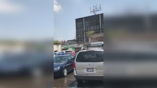 Impactantes imágenes del desplome de un edificio en México tras terremoto [upl. by Eskil]