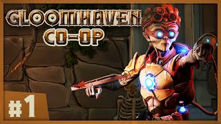 Gloomhaven  1  EPIC DIGITAL BOARDGAME Coop Gameplay [upl. by Aneed534]