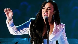 Demi Lovato  Anyone RARE Audience Footage Live Grammy Awards 2020 [upl. by Volney]