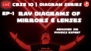 Ray Diagrams of Mirrors and Lenses  Vedantu CBSE Physics Class 10  Diagram Series  Concave Convex [upl. by Limber217]