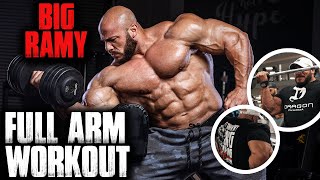 BIG RAMY FULL BICEPS amp TRICEPS WORKOUT 2019 [upl. by Maia]