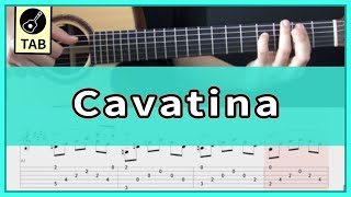 TAB CavatinaThe Deer Hunter guitar [upl. by Aridatha637]