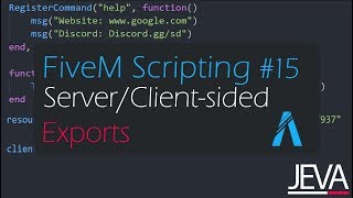 FiveM Scripting 15  Server and Client Sided Exports [upl. by Armahs]