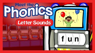 Meet the Phonics Letter Sounds  Word Building [upl. by Eide95]