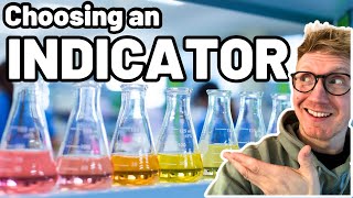 Choosing an INDICATOR for a titration [upl. by Notxarb]