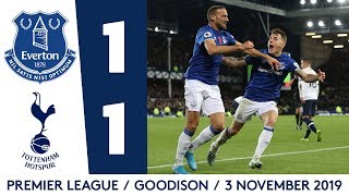 TOSUN RESCUES A POINT AFTER SERIOUS GOMES INJURY  HIGHLIGHTS EVERTON 11 SPURS [upl. by Herriott]