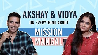 MISSION MANGAL  Akshay Kumar and Vidya Balans EXCLUSIVE interview [upl. by Adnahsat888]