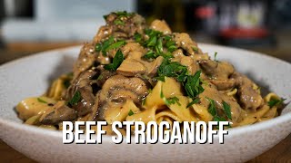 How To Make Beef Stroganoff  Easy 30 Minute Recipe [upl. by Kuhn97]