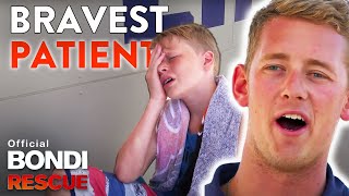 Bravest Patients On Bondi Rescue Ever [upl. by Aerdnat]